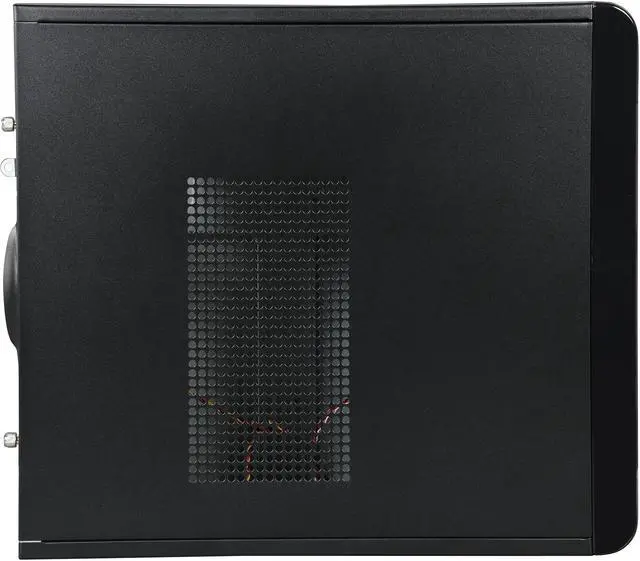Alt view image 4 of 9 - HEC 6K28BB8F Black 0.8mm SECC Steel Micro ATX Mini Tower Computer Case