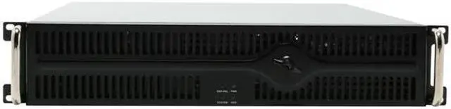 Alt view image 2 of 6 - hec RA251C00F 1.2 mm Thickness 2U Rackmount Server Case 2 External 5.25" Drive Bays