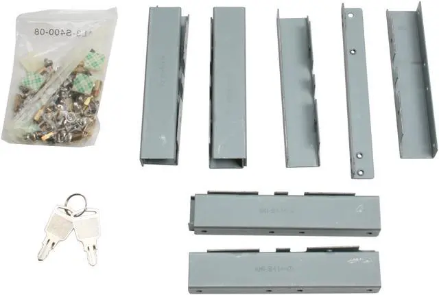 Alt view image 11 of 12 - hec RA455A00 4U Rackmount / Tower Server Case 6 External 5.25" Drive Bays