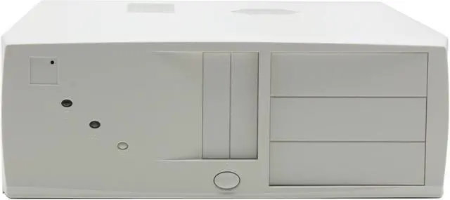 Alt view image 2 of 10 - HEC 7106WW Beige White Steel ATX Desktop Computer Case