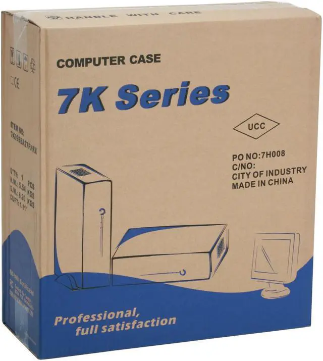 Alt view image 14 of 14 - hec Black 0.7mm Thickness SECC 7K09 Micro ATX Media Center / HTPC Case with 270W FLEX Power Supply