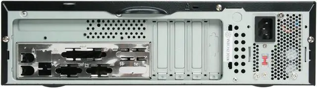 Alt view image 7 of 14 - hec Black 0.7mm Thickness SECC 7K09 Micro ATX Media Center / HTPC Case with 270W FLEX Power Supply