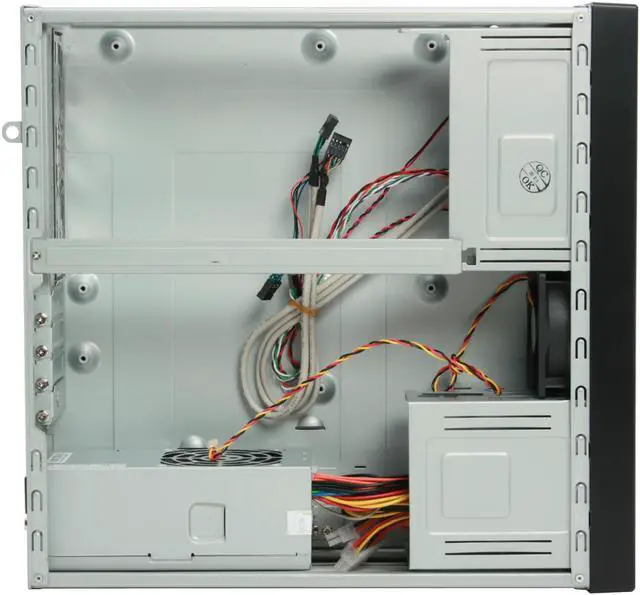 Alt view image 8 of 14 - hec Black 0.7mm Thickness SECC 7K09 Micro ATX Media Center / HTPC Case with 270W FLEX Power Supply