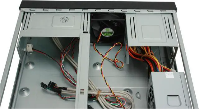 Alt view image 9 of 14 - hec Black 0.7mm Thickness SECC 7K09 Micro ATX Media Center / HTPC Case with 270W FLEX Power Supply