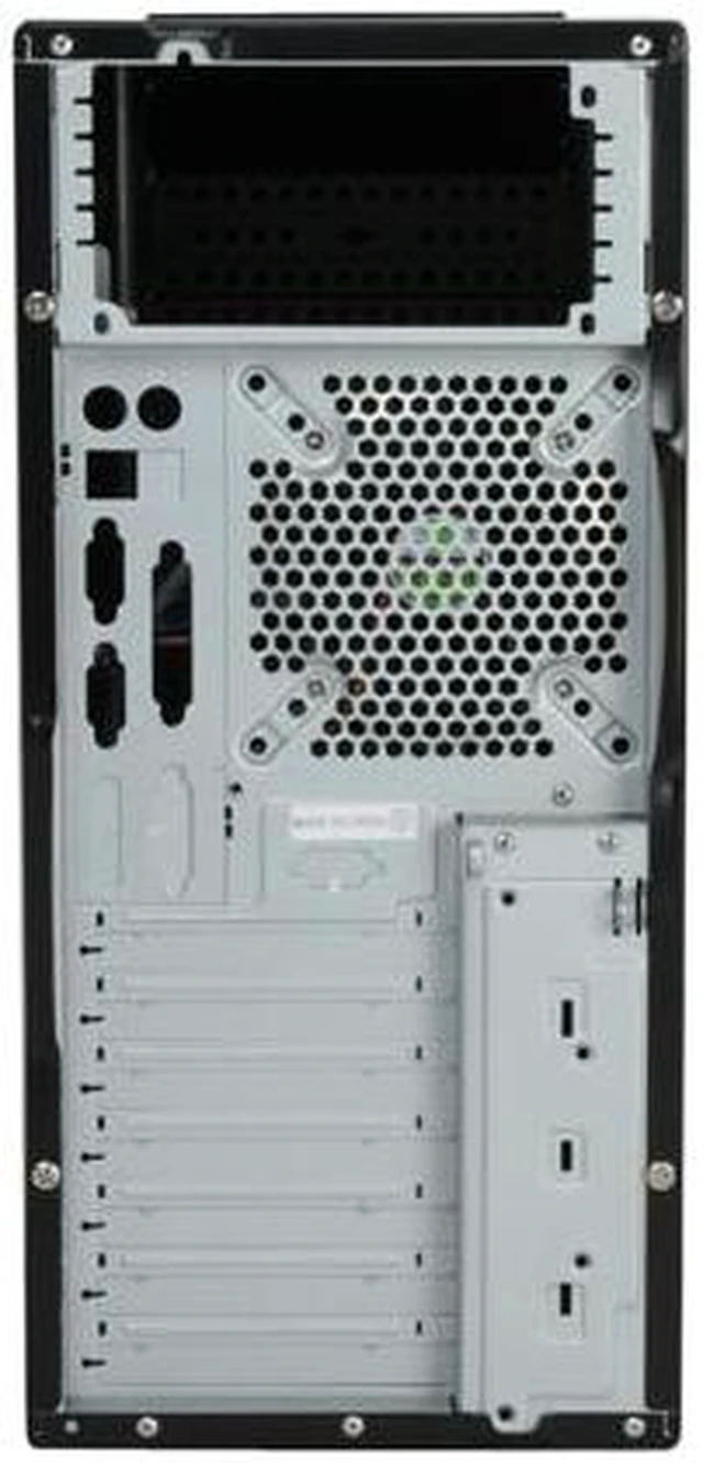 Alt view image 10 of 11 - HEC 6C11BB Black 0.8mm SECC Steel ATX Mid Tower Computer Case