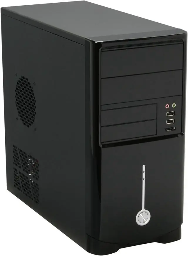Main image of HEC 6T Series 6T10BB Black 0.7mm SECC Steel Micro ATX Mini Tower Computer Case