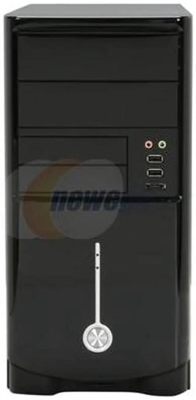 Alt view image 2 of 11 - HEC 6T Series 6T10BB Black 0.7mm SECC Steel Micro ATX Mini Tower Computer Case