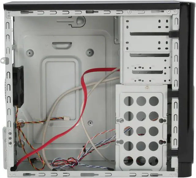 Alt view image 7 of 11 - HEC 6T Series 6T10BB Black 0.7mm SECC Steel Micro ATX Mini Tower Computer Case