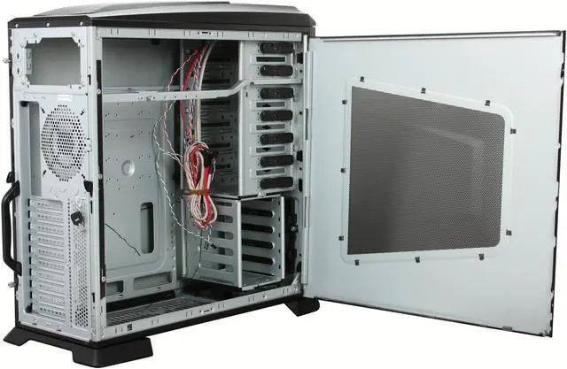 Alt view image 6 of 10 - HEC 98 98R9BB Black 1.0 mm thickness SECC or aluminum ATX Full Tower Computer Case