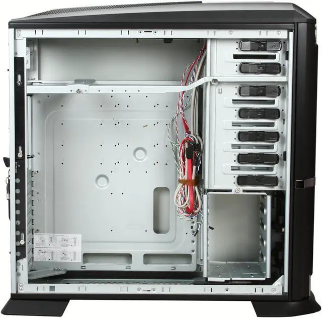Alt view image 7 of 10 - HEC 98 98R9BB Black 1.0 mm thickness SECC or aluminum ATX Full Tower Computer Case
