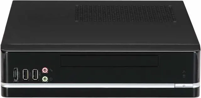 Alt view image 2 of 8 - hec Black 0.7mm Thickness SECC (Japanese Steel Metal) 8K 8K01BBA12 Mini-ITX Desktop