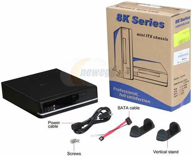 Alt view image 8 of 8 - hec Black 0.7mm Thickness SECC (Japanese Steel Metal) 8K 8K01BBA12 Mini-ITX Desktop