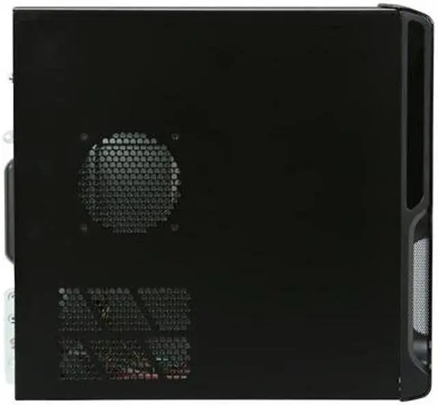 Alt view image 4 of 11 - HEC 6T Series 6T18BB Black 0.6mm SECC Micro ATX Mini Tower Computer Case
