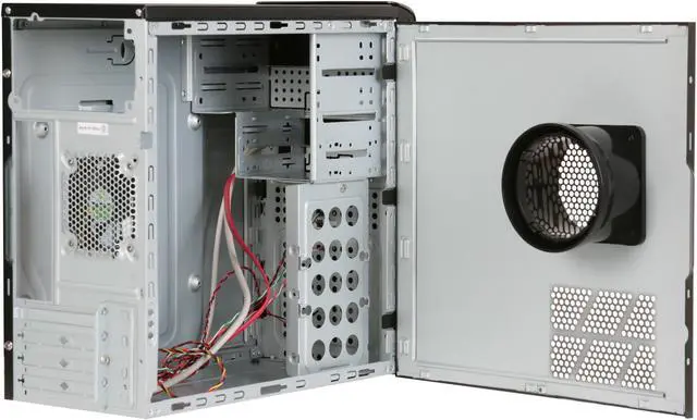 Alt view image 5 of 11 - HEC 6T Series 6T18BB Black 0.6mm SECC Micro ATX Mini Tower Computer Case