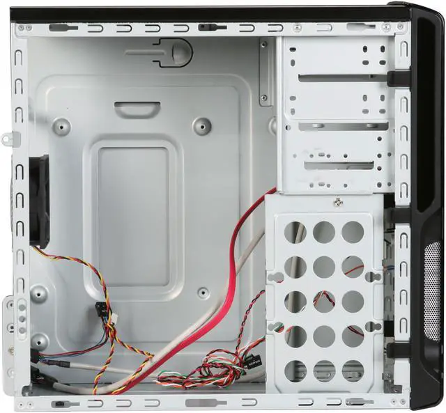 Alt view image 7 of 11 - HEC 6T Series 6T18BB Black 0.6mm SECC Micro ATX Mini Tower Computer Case