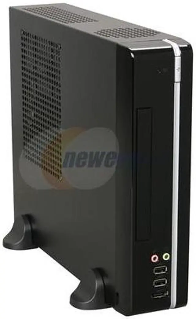 Main image of HEC 8K 8K01BBA20 Black 0.7mm Thickness SECC (Japanese Steel Metal) Mini-ITX Desktop Computer Case 200W Power Supply