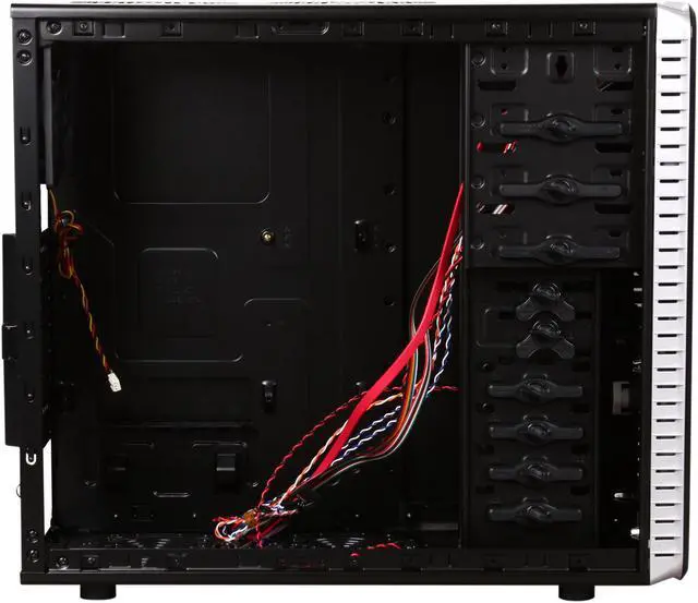 Alt view image 6 of 9 - HEC 63RABB Black Steel ATX Mid Tower Computer Case - OEM