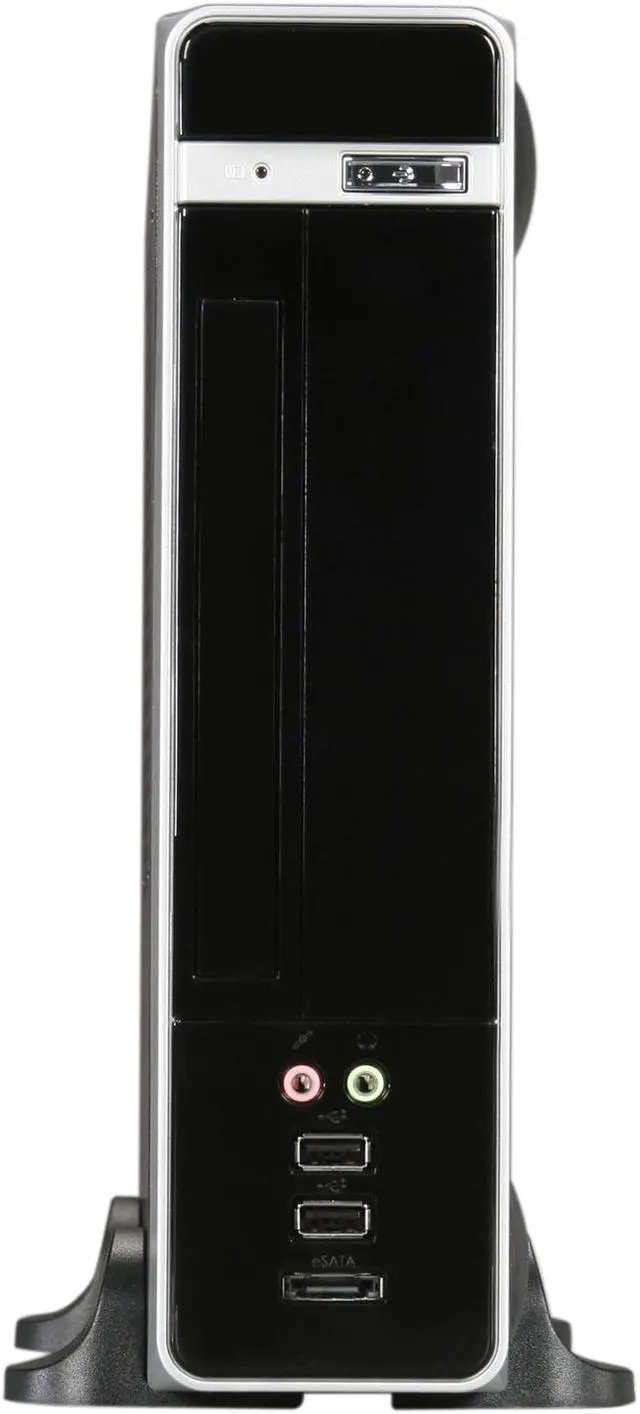 Alt view image 2 of 8 - hec Black 0.7mm Thickness SECC (Japanese Steel Metal) ITX ITX200B Mini ITX Media Center / HTPC Case