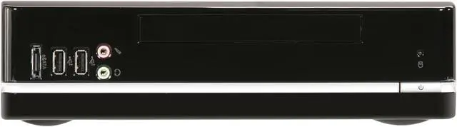 Alt view image 2 of 8 - hec Black 0.7mm Thickness SECC (Japanese Steel Metal) ITX ITX200A Mini ITX Media Center / HTPC Case