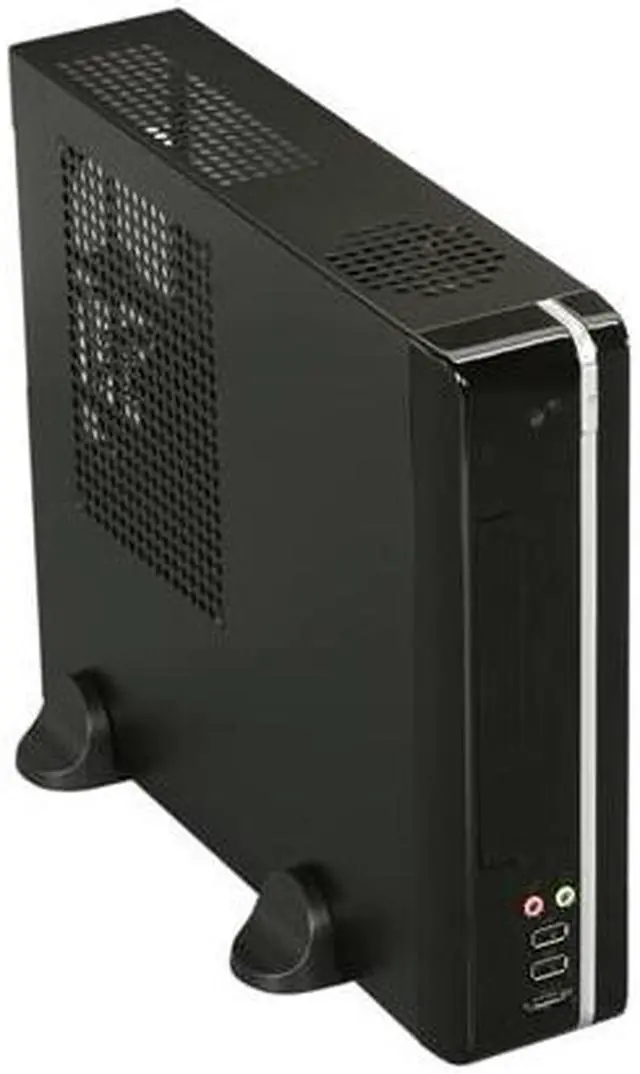 Alt view image 7 of 8 - hec Black 0.7mm Thickness SECC (Japanese Steel Metal) ITX ITX200A Mini ITX Media Center / HTPC Case