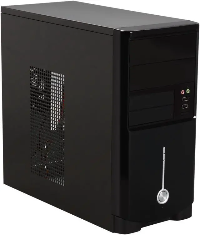 Main image of HEC 6T Series 6T10LITE Black SECC Steel Micro ATX Mini Tower Computer Case with E-SATA included