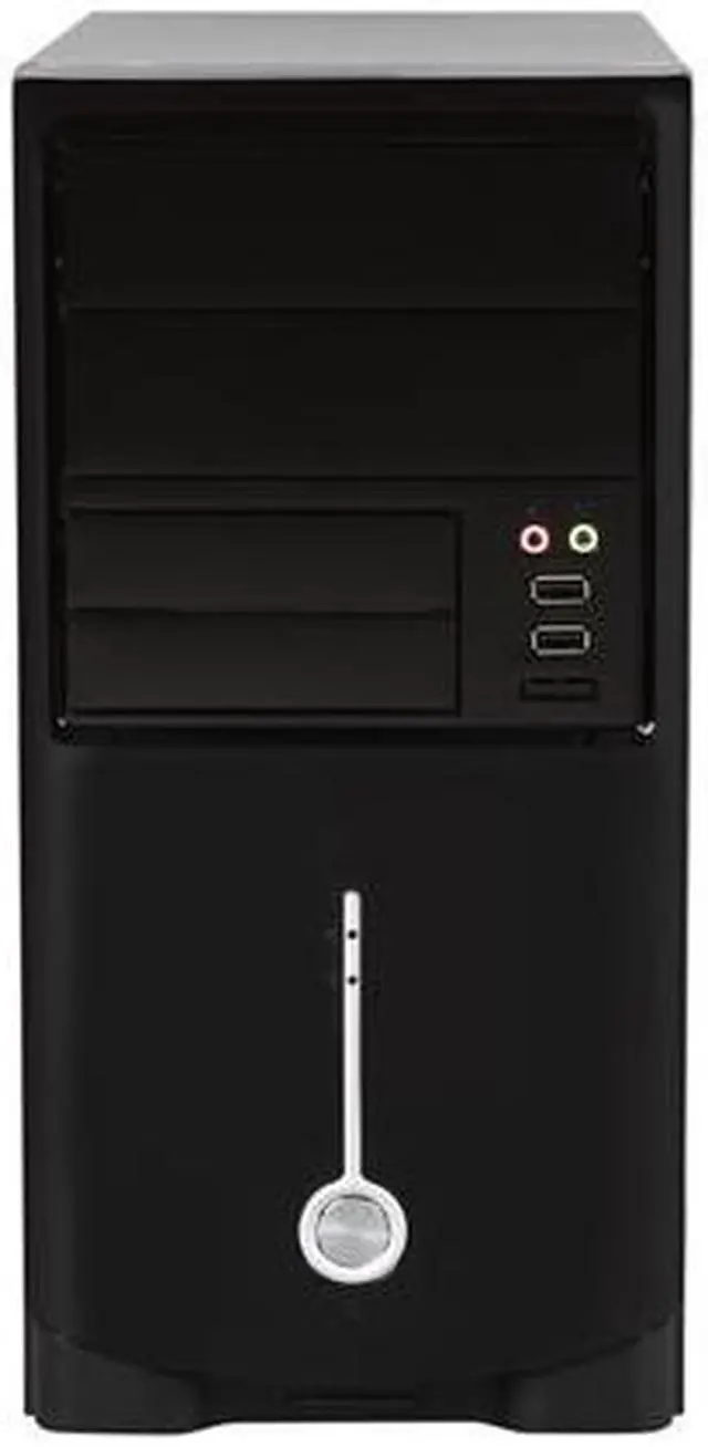 Alt view image 2 of 9 - HEC 6T Series 6T10LITE Black SECC Steel Micro ATX Mini Tower Computer Case with E-SATA included