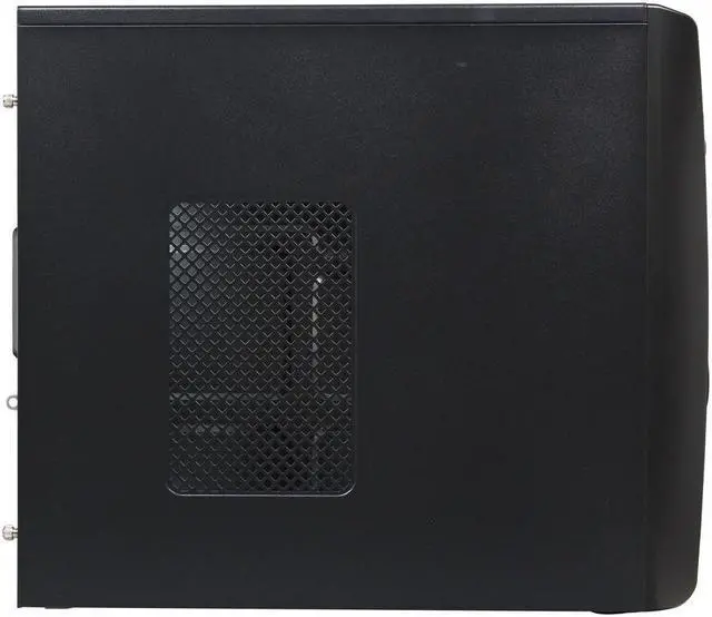 Alt view image 5 of 10 - HEC Vigilance-CIA Black 0.5 mm Thickness SGCC Micro ATX Mini Tower Computer Case with 8cm Fan, 1x USB3.0 and HD Audio
