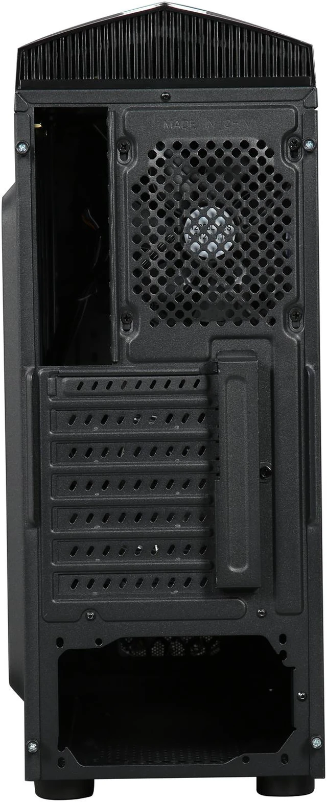 Open Box: HEC 5BX5 Black Steel ATX Mid Tower Computer Case with 1 x ...