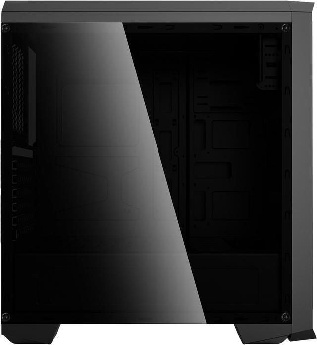 Alt view image 6 of 8 - Compucase HEC HX320 Mid Tower with Full Transparent Acrylic Side Panel and USB 3.0