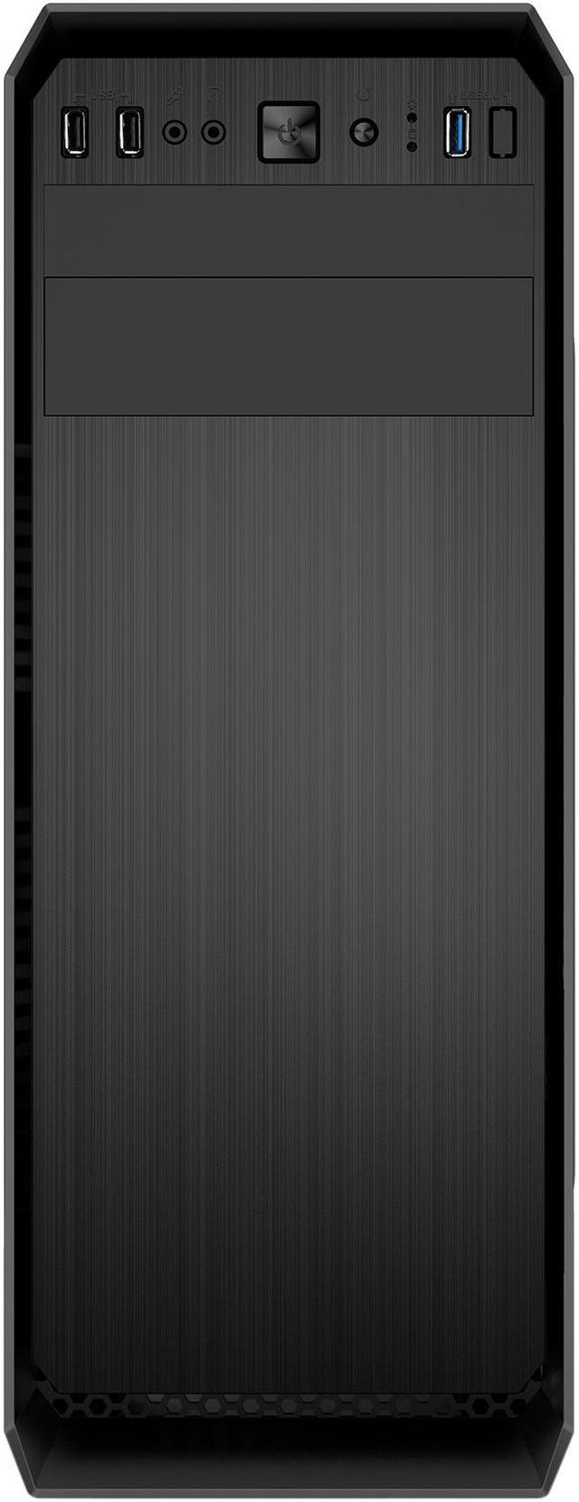 Alt view image 3 of 8 - Compucase HEC HX320 Mid Tower with Full Transparent Acrylic Side Panel and USB 3.0