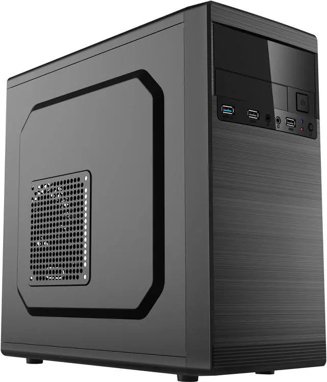 Open Box: HEC HX200 Black Computer Case with 80mm Rear Fan - Newegg.com