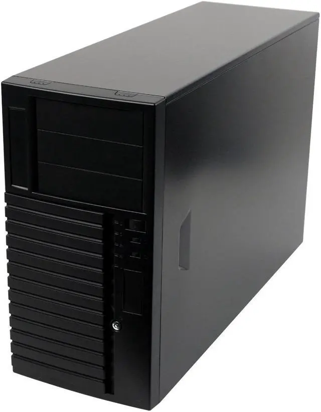 Alt view image 2 of 9 - CHENBRO SR10769-BK Black 1.0 mm SECC Server Case 3 External 5.25" Drive Bays