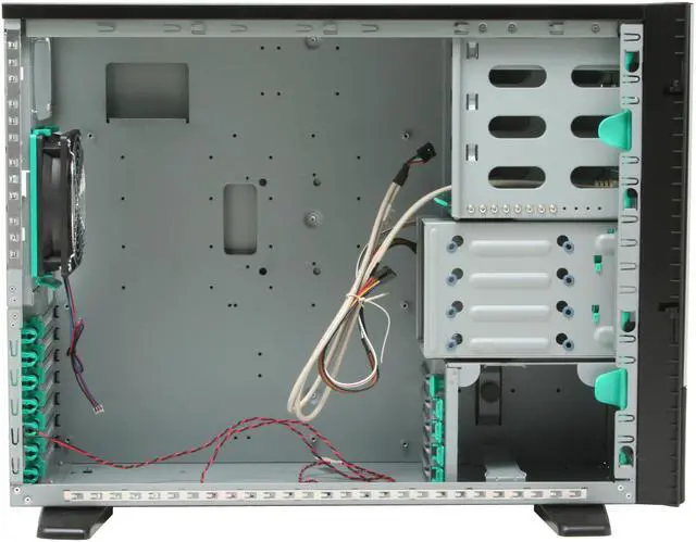 Alt view image 8 of 13 - CHENBRO SR10568-AL Pedestal Server Case 600W or above 3 External 5.25" Drive Bays - OEM