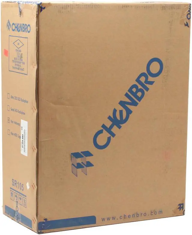 Alt view image 13 of 13 - CHENBRO SR10568-AL Pedestal Server Case 600W or above 3 External 5.25" Drive Bays - OEM