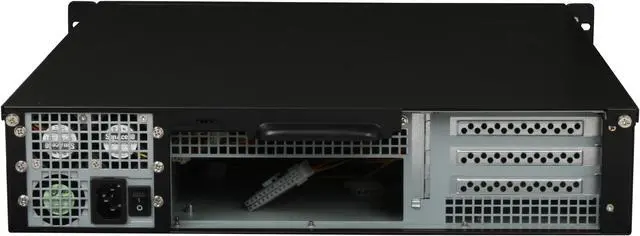 Alt view image 5 of 9 - CHENBRO RM22500-400 1.2 mm SGCC 2U Rackmount Cost-Effective Data Backup Server Chassis 400W 2 External 5.25" Drive Bays