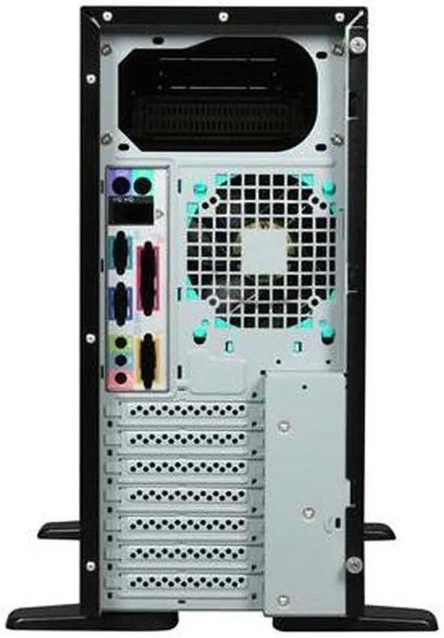Alt view image 8 of 9 - CHENBRO SR10569-CO 0.8mm SECC Pedestal Main Streaming Server/Workstation Chassis 3 External 5.25" Drive Bays