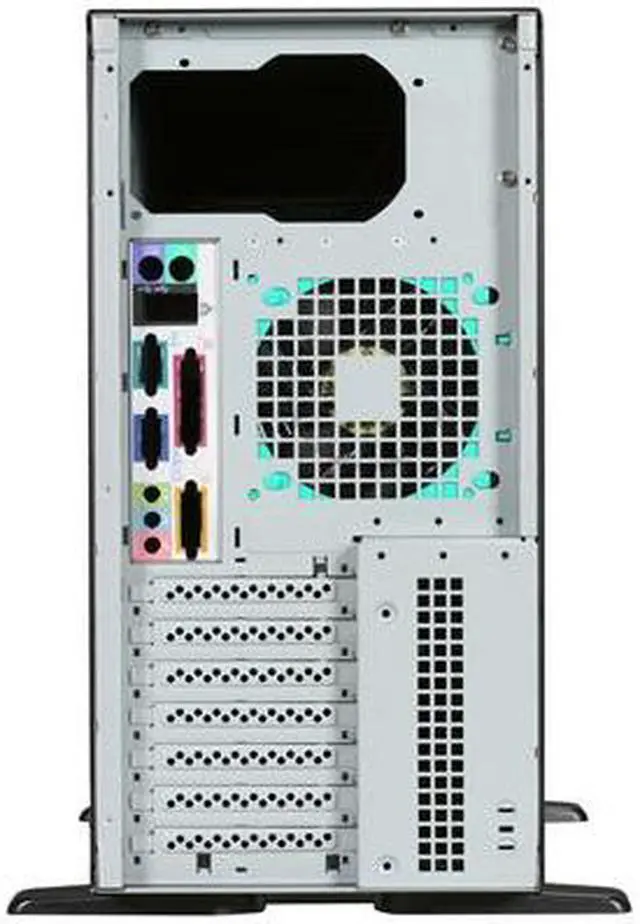 Alt view image 8 of 9 - CHENBRO SR10769-CO 1.0mm SECC Pedestal High-End Server/Workstation Chassis 3 External 5.25" Drive Bays