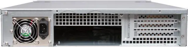 Alt view image 4 of 7 - Chenbro Case RM21706T-510 2U DP with, 6 x Hotswap HDDs, SAS/SATA BP, Zippy Power Supply 510W (PS-P2G-6510P-T), Ideal For General Purpose Server - OEM