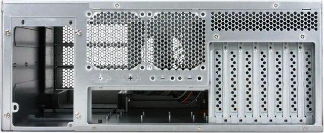 Alt view image 4 of 7 - CHENBRO RM42300-F 1.2 mm SGCC 4U Rackmount Server Case 3 External 5.25" Drive Bays