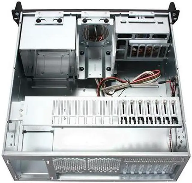 Alt view image 5 of 7 - CHENBRO RM42300-F 1.2 mm SGCC 4U Rackmount Server Case 3 External 5.25" Drive Bays