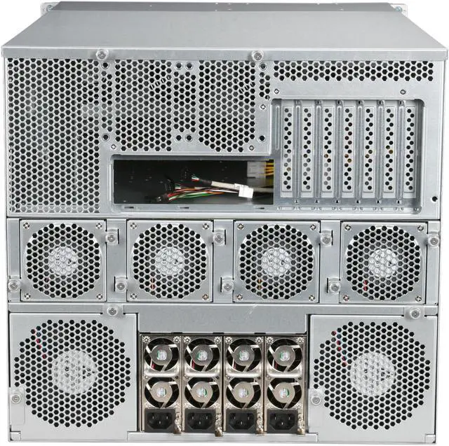 Alt view image 4 of 7 - CHENBRO RM91250M-R1620G 1.2mm SGCC 9U Rackmount 50-Bay Storage Center Server Chassis 1620 W Redundant (3+1)