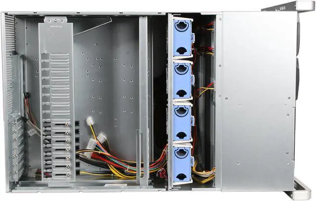 Alt view image 6 of 7 - CHENBRO RM91250M-R1620G 1.2mm SGCC 9U Rackmount 50-Bay Storage Center Server Chassis 1620 W Redundant (3+1)