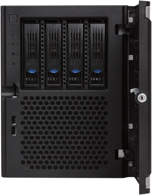 Alt view image 2 of 10 - CHENBRO SR30169T2-250 0.8mm SGCC, Hi-PS Pedestal Compact Server Chassis for SOHO & SMB Office 250W