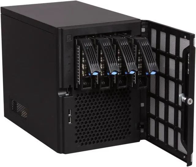 Alt view image 5 of 10 - CHENBRO SR30169T2-250 0.8mm SGCC, Hi-PS Pedestal Compact Server Chassis for SOHO & SMB Office 250W