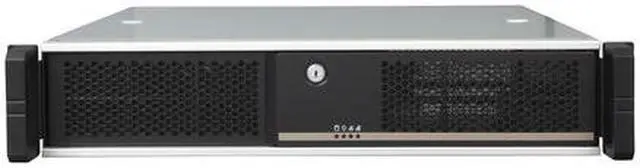 Alt view image 3 of 6 - Chenbro 2U 18" AI Front Plate Rack Server Chassis  RM24100-0110C0