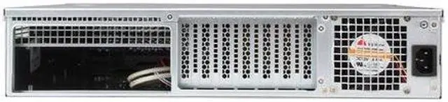 Alt view image 6 of 6 - Chenbro 2U 18" AI Front Plate Rack Server Chassis  RM24100-0110C0