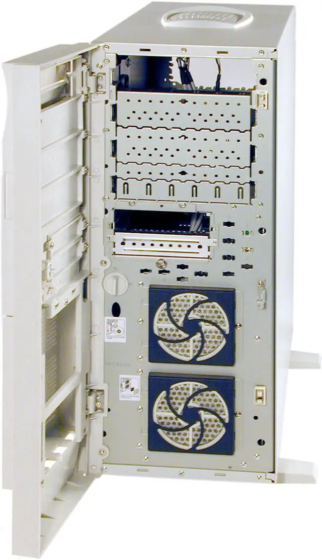 Alt view image 5 of 10 - ENERMAX CS-10181-W Beige/White Steel Server Computer Case