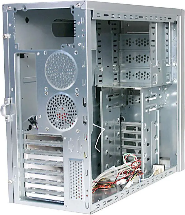 Alt view image 3 of 7 - ENERMAX CSX656TA-S Silver Steel ATX Mid Tower Computer Case