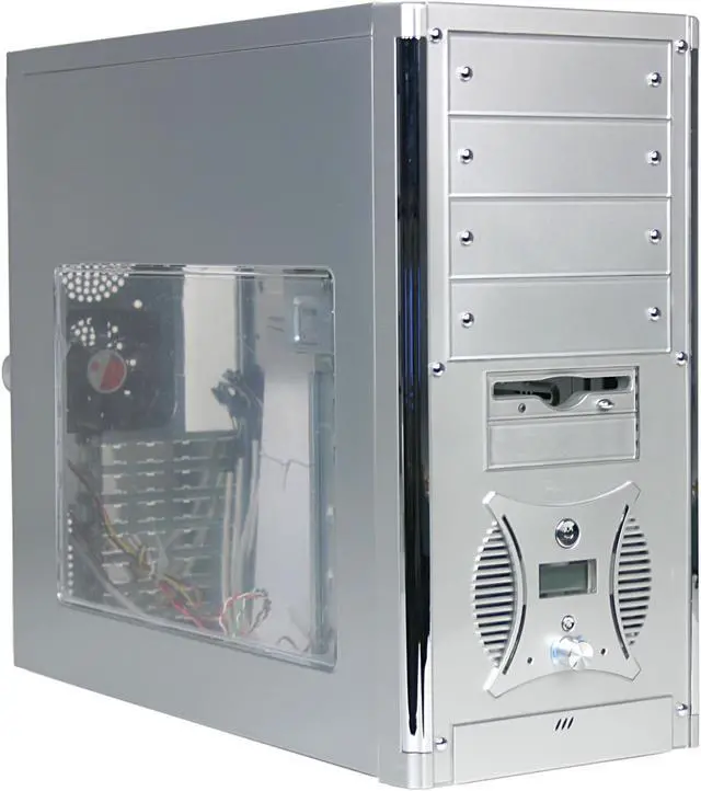 Main image of ENERMAX CSX656TA-S Silver Steel ATX Mid Tower Computer Case