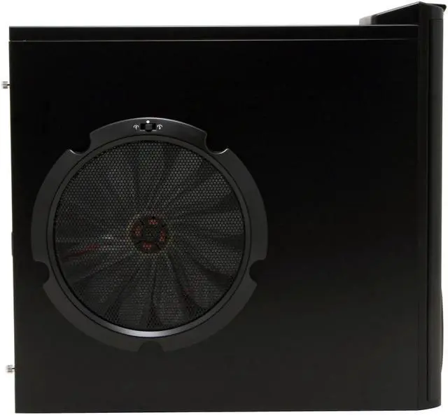Alt view image 6 of 14 - ENERMAX Chakra ECA3052B Black SECC ATX Mid Tower Case Front I/O Interface w/1 eSata, 2 USB2.0 and Audio I/O Ports